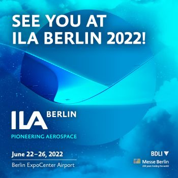 Международно изложение за аерокосмическа индустрия, летищно строителство, транспорт и трафик ILA Berlin, 22 - 26.06.2022 г.